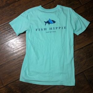 Fish hippie tee